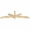 Ekena Millwork Alberta Rough Sawn Timber Gable Bracket, Douglas Fir, 84"W x 28"H x 4"D x 4"F, 8/12 Pitch GBW084X28X0404ALB00RDF - alternate 4